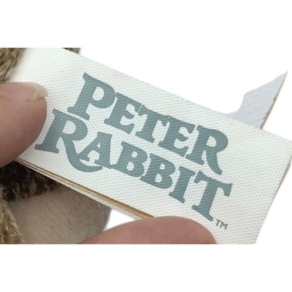 Peter Rabbit Plush Toy 8" Dan Dee Collectors Choice Brown Bunny Hugger Easter - Picture 7 of 7